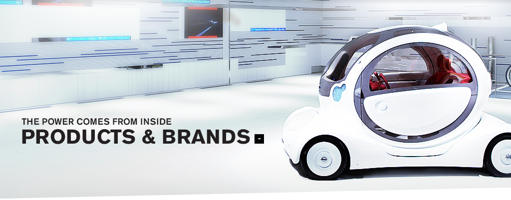 THE POWER COMES FROM INSIDE PRODUCTS & BRANDS