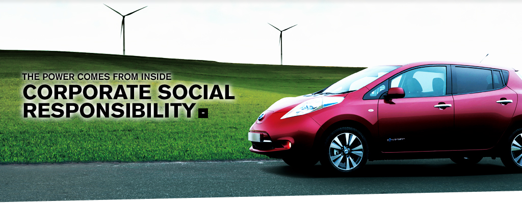THE POWER COMES FROM INSIDE CORPORATE SOCIAL RESPONSIBILITY