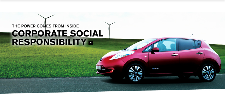 THE POWER COMES FROM INSIDE CORPORATE SOCIAL RESPONSIBILITY