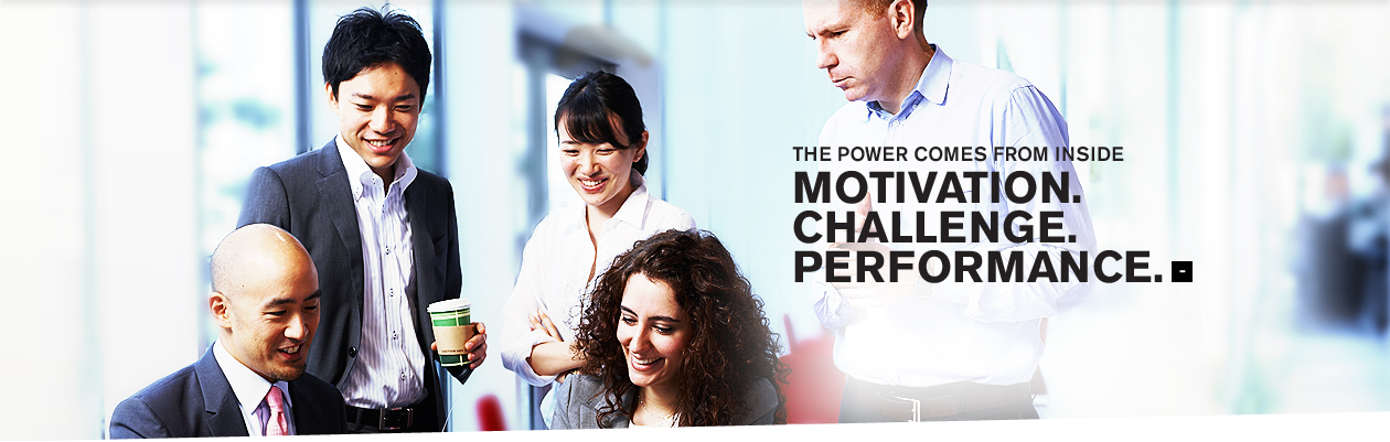 THE POWER COMES FROM INSIDE MOTIVATION. CHALLENGE. PERFORMANCE.