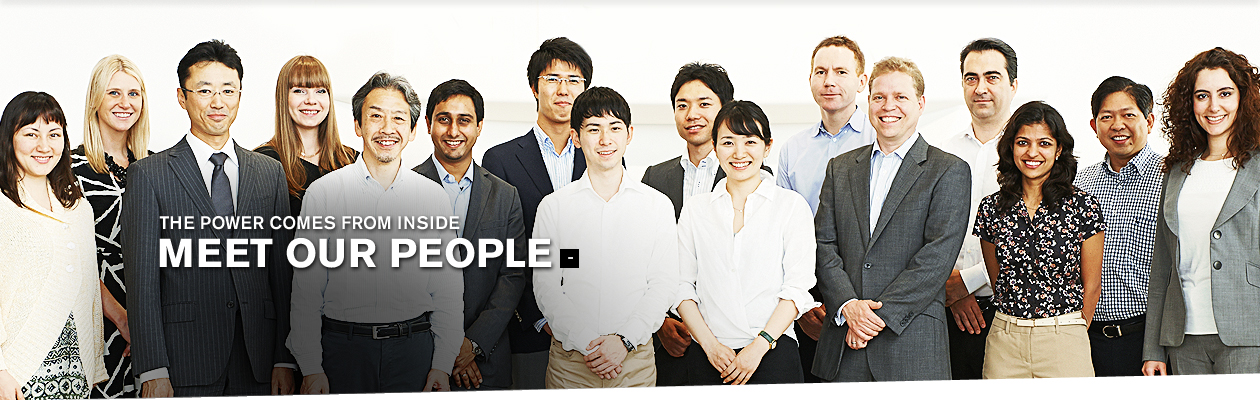 THE POWER COMES FROM INSIDE MEET OUR PEOPLE
