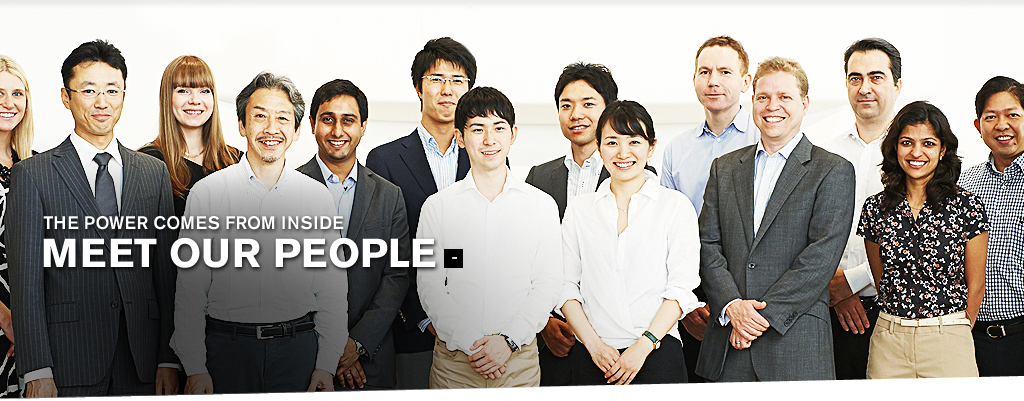 THE POWER COMES FROM INSIDE MEET OUR PEOPLE