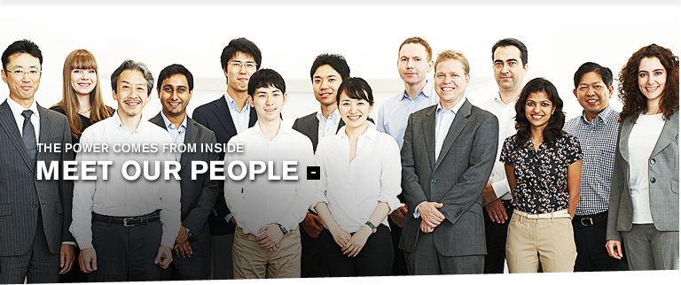 THE POWER COMES FROM INSIDE MEET OUR PEOPLE